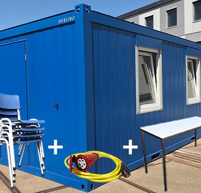 20ft accommodatie unit met toebehoren